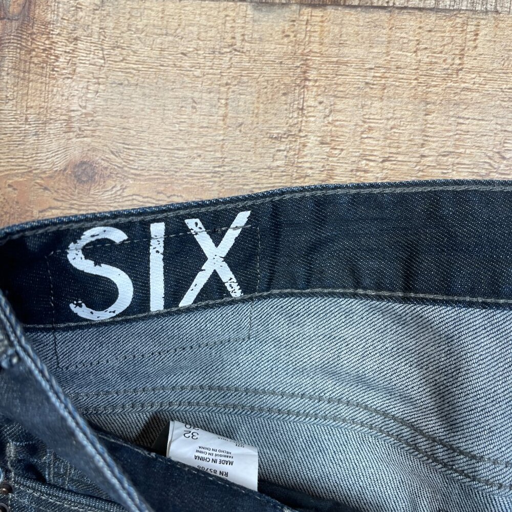 Buffalo David Bitton Blue/Black Six Basic Slim St… - image 4